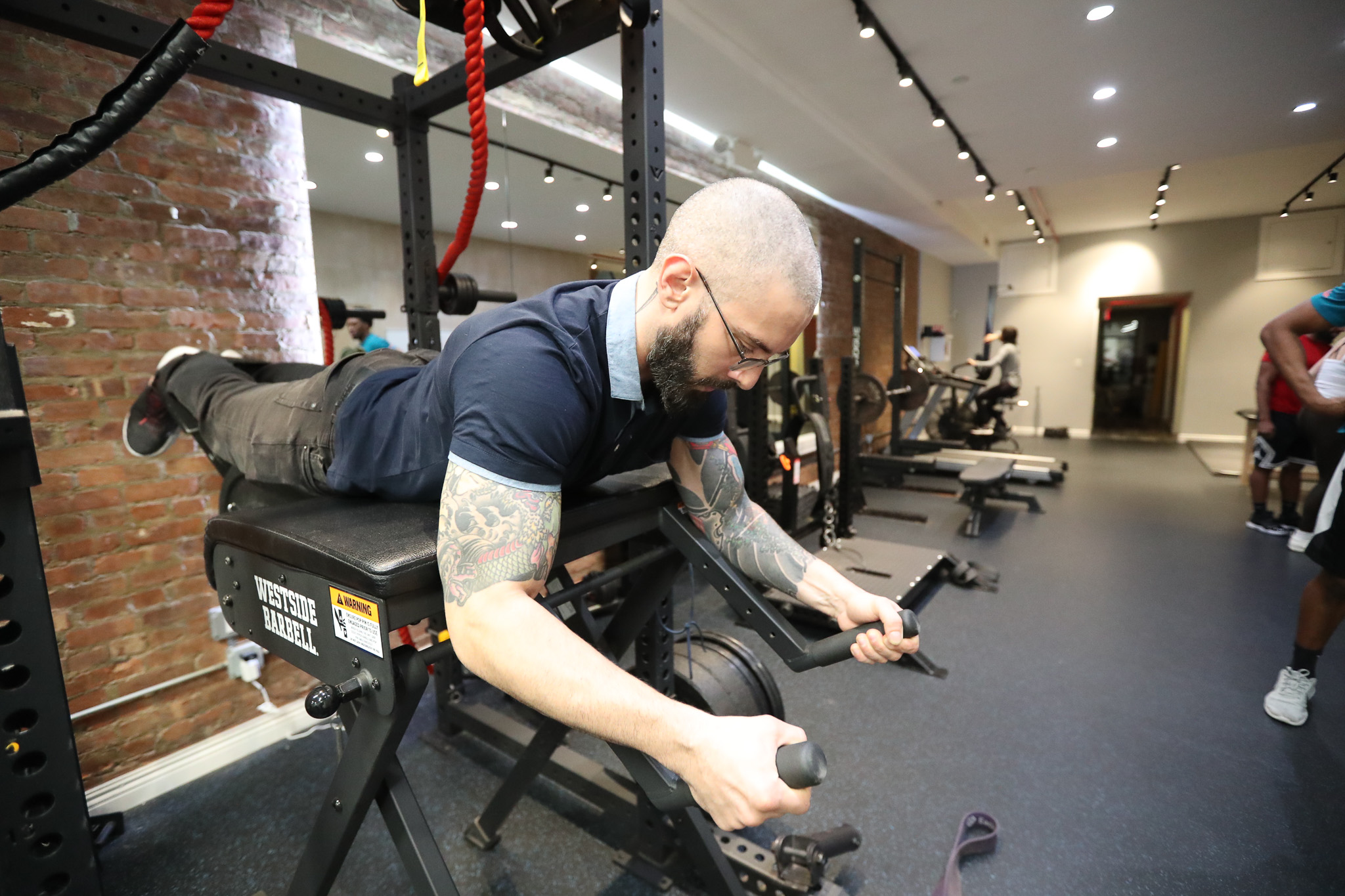 Physical therapy rehabilitation session at the facility